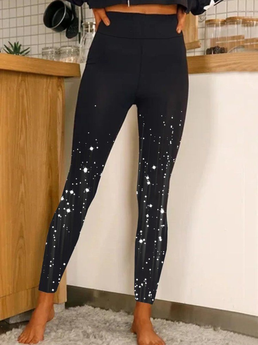 Bottoms zolucky | Gradient Leggings Yoga Leggings Black