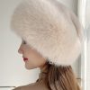 Accessories zolucky | Snowstorm Hat Imitation Fur Fox Fur Hat Mongolian Beret Warm And Thickened In Winter