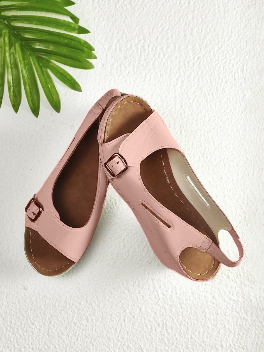 Shoes zolucky | Pu Daily Sandals