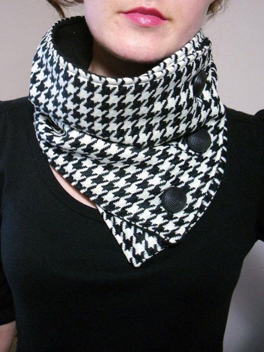 Accessories zolucky | Scarf White-Black