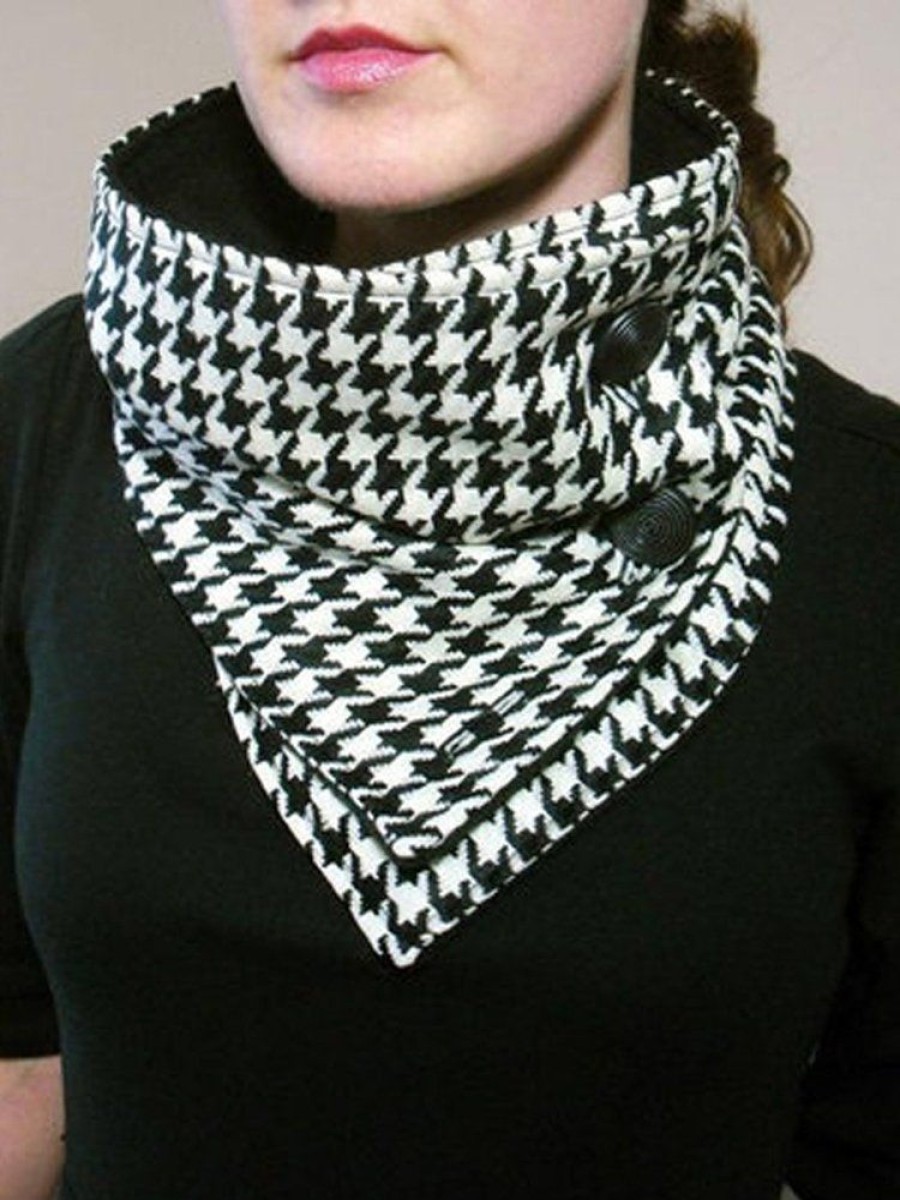 Accessories zolucky | Scarf White-Black