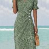 Dresses zolucky | Vacation Floral V Neck Dress