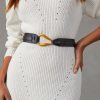 Accessories zolucky | Stylish Special-Shaped Metal Buckle Waist Belts