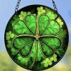 Accessories zolucky | St. Patrick'S Day Four Leaf Clover Pendant Necklace Green