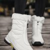 Shoes zolucky | Winter Front Zip Thermal Lined Outdoor Snow Boots