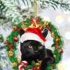 Accessories zolucky | Cute Cat And Dog Christmas Tree Hanging Decoration