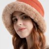 Accessories zolucky | Women Outdoor Thicken Furry Bucket Hat