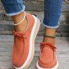 Shoes zolucky | Casual Faux Suede Platform Moccasin Shoes