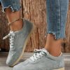 Shoes zolucky | Women Minimalist Casual Lace Up Shoes