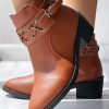 Shoes zolucky | Autumn Pu Plain Chelsea Boots