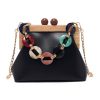 Accessories zolucky | Detachable Chain Clip Clutch Bag Chain Crossbody Bag