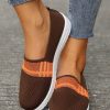 Shoes zolucky | Casual Color Block Mesh Fabric Slip On Shoes