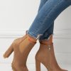 Shoes zolucky | Women Minimalist Paneled Chunky Heel Fashion Boots