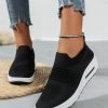 Shoes zolucky | Breathable Minimalist Slip On Rocking Fly Woven Shoes