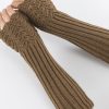 Accessories zolucky | Half Finger Gloves Wool Gloves Arm Cover