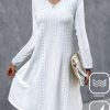 Dresses zolucky | Casual Jacquard Loose Dress