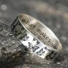 Accessories zolucky | Do What Makes Your Soul Shine Engraved Ring Silver