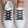 Shoes zolucky | All Season Pu Casual Skate Shoes White