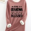 Topshot zolucky | Being A Grandma Doesn'T Make Me Old Womens Warmth Fleece Sweatshirt