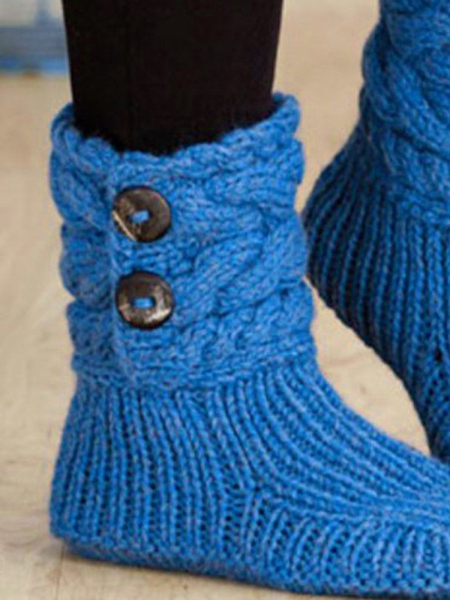 Accessories zolucky | Winter Warm Breathable Socks Blue