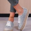 Shoes zolucky | Thick Bottom Glitter Shoes