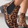 Shoes zolucky | Autumn Chelsea Boots Leopard