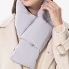 Accessories zolucky | Women Minimalist Warmth Down Scarf