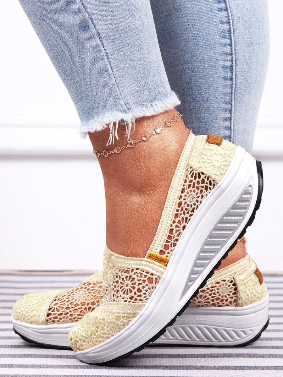 Shoes zolucky | Stylish Lace Platform Sneakers