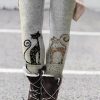 Bottoms zolucky | Animal Cotton Casual Leggings