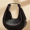 Accessories zolucky | Minimalist Crescent Moon Bag Double Zipper Underarm Bag