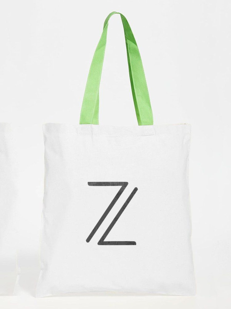 Accessories zolucky | Zolucky Shopping Canvas Bag Green