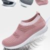 Shoes zolucky | Mesh Fabric Sports Plain Casual Shoes