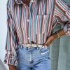 Topshot zolucky | Striped Casual Blouse Multicolor