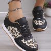 Shoes zolucky | All Season Leopard Casual Shoes Black