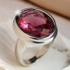 Accessories zolucky | Ruby Crystal Ring Red