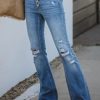 Bottoms zolucky | Holiday Ripped Denim Jeans As Picture