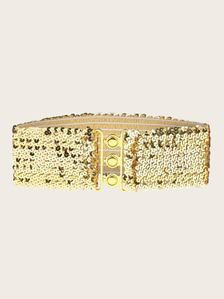 Accessories zolucky | Fashion Party Sequined Elastic Waistband