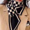 Accessories zolucky | Elegant Geometric Warmth Neck Gaiter Scarf