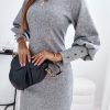 Dresses zolucky | Regular Fit Jersey Dress Gray