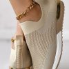 Shoes zolucky | Sports All Season Mesh Fabric Casual Shoes Beige