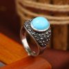 Accessories zolucky | Vintage Imitation Turquoise Ring As Picture