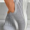 Shoes zolucky | All Season Mesh Fabric Plain Sports Flyknit Sneakers