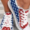 Shoes zolucky | American Flag Independence Day Commemorative Canvas Shoes As Picture