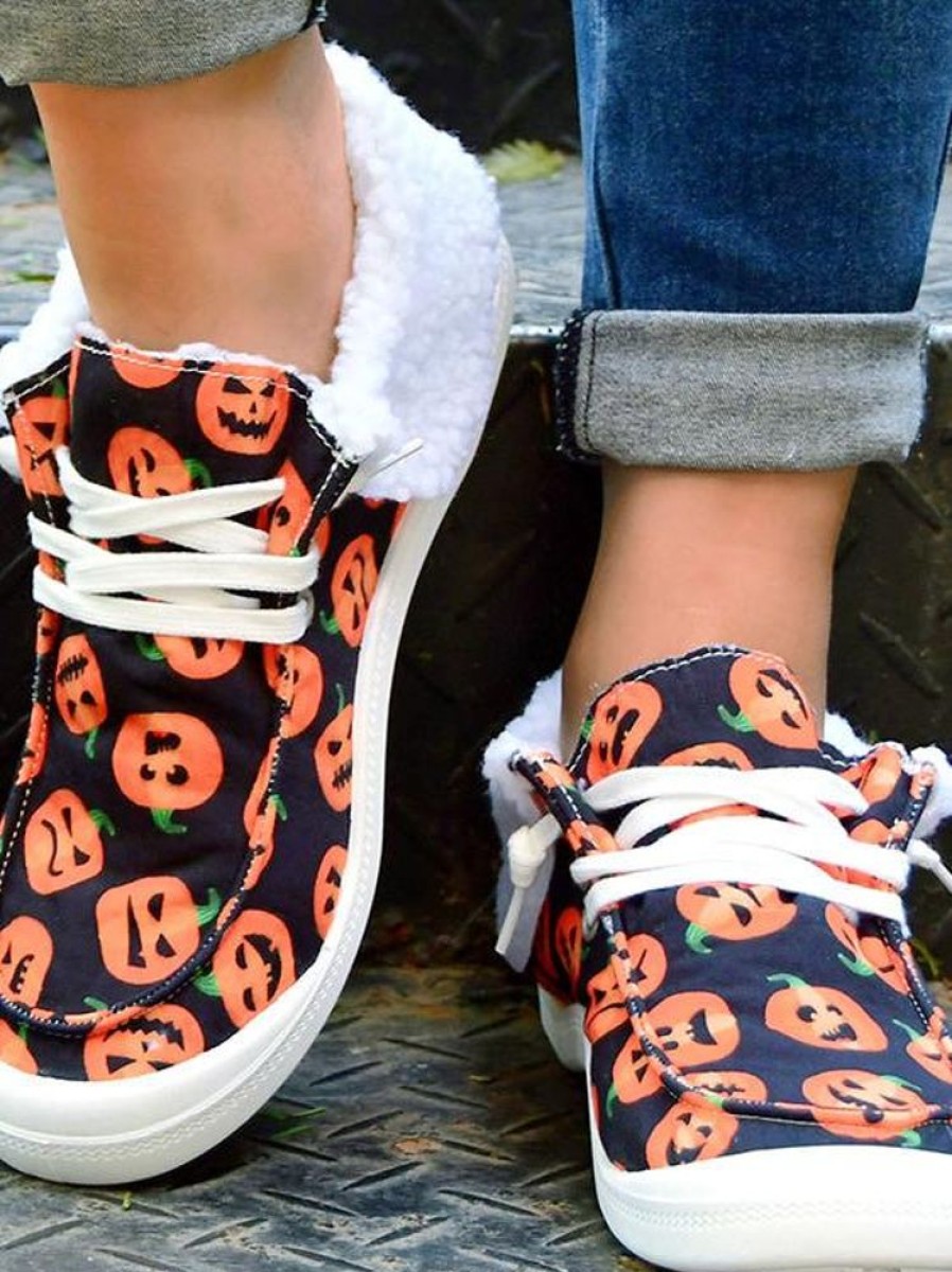 Shoes zolucky | Halloween Casual Shoes